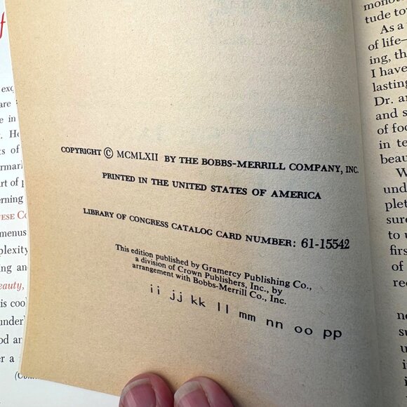 The Fine Art Of Chinese Cooking Dr. Lee Su Jan Hardcover 1977 Over 200 Recipes - Picture 8 of 12